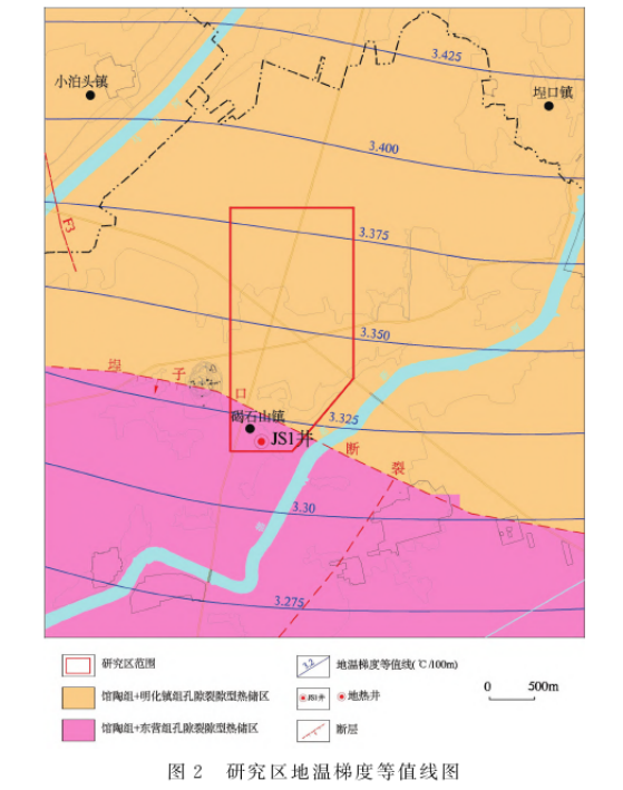 山東省碣石山地?zé)釁^(qū)塊地?zé)岬刭|(zhì)特征與資源量評價(jià)-地大熱能